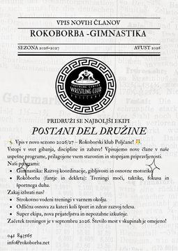 vpis novih ČLANOV